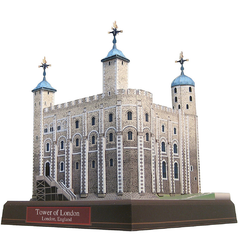 Art Craft Building - Birleşik krallık londra kulesi 3D kağıt