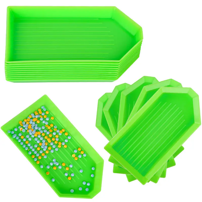 Art Craft Easy - 6 adet/takım Plastik Elmas Boyama Boncuk