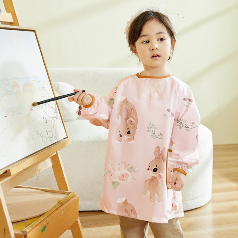 Art Craft For Toddlers - Çocuklar için su geçirmez sanat önlüğü,
