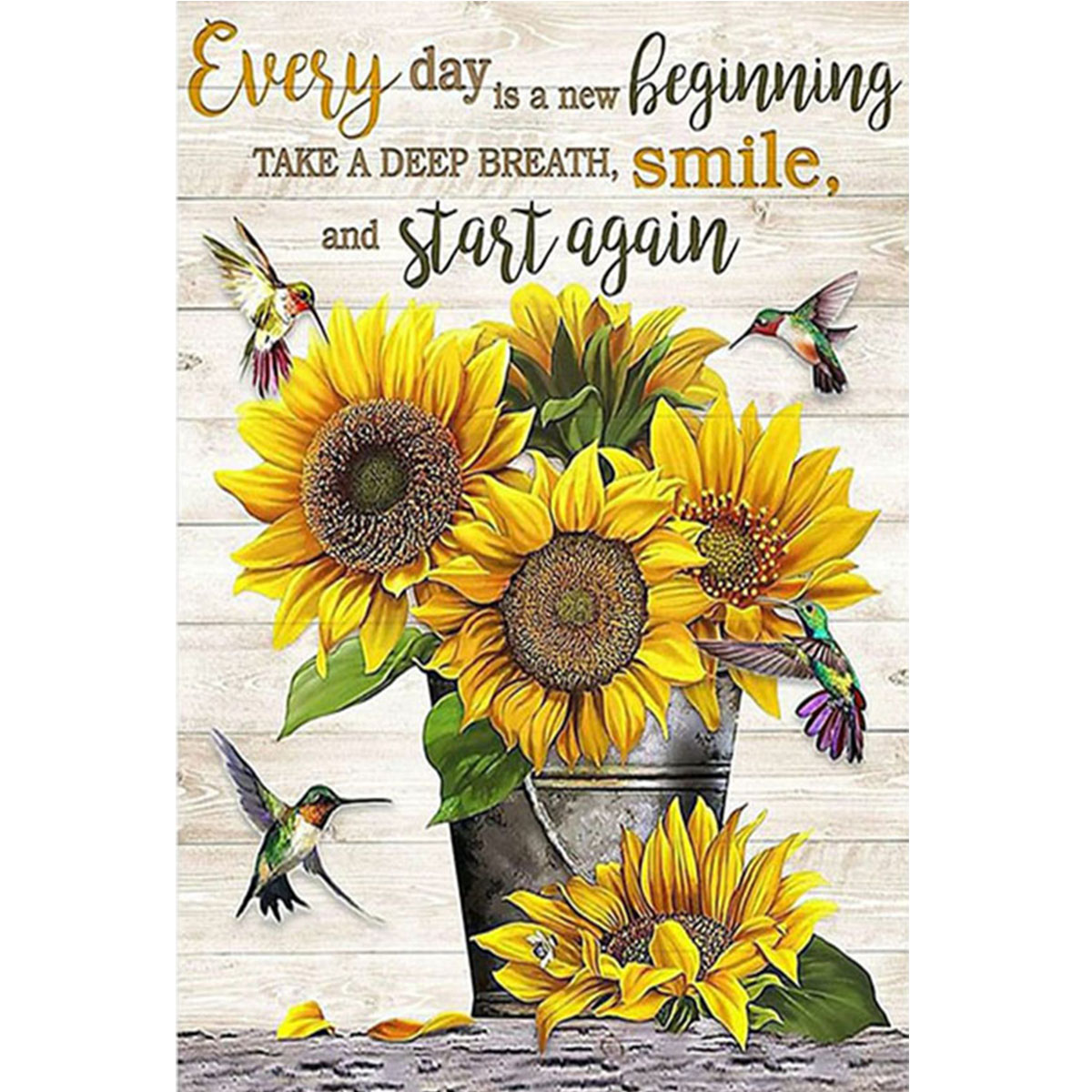 Art Craft Kits For Adults - Ayçiçeği Elmas Boyama Seti, DIY Yetişkin