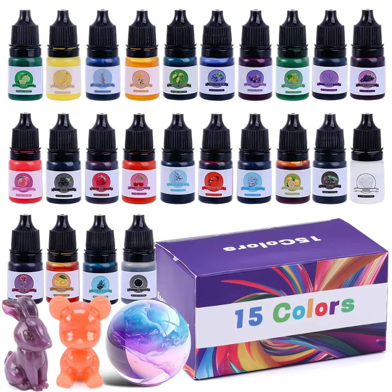 Resin Pigment Powder - Epoksi Reçine Renk Pigmenti 24 Canlı