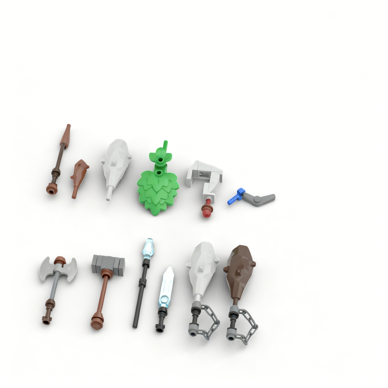 Art Craft Building - 103 Parça MOC BOTW Silah Paketi