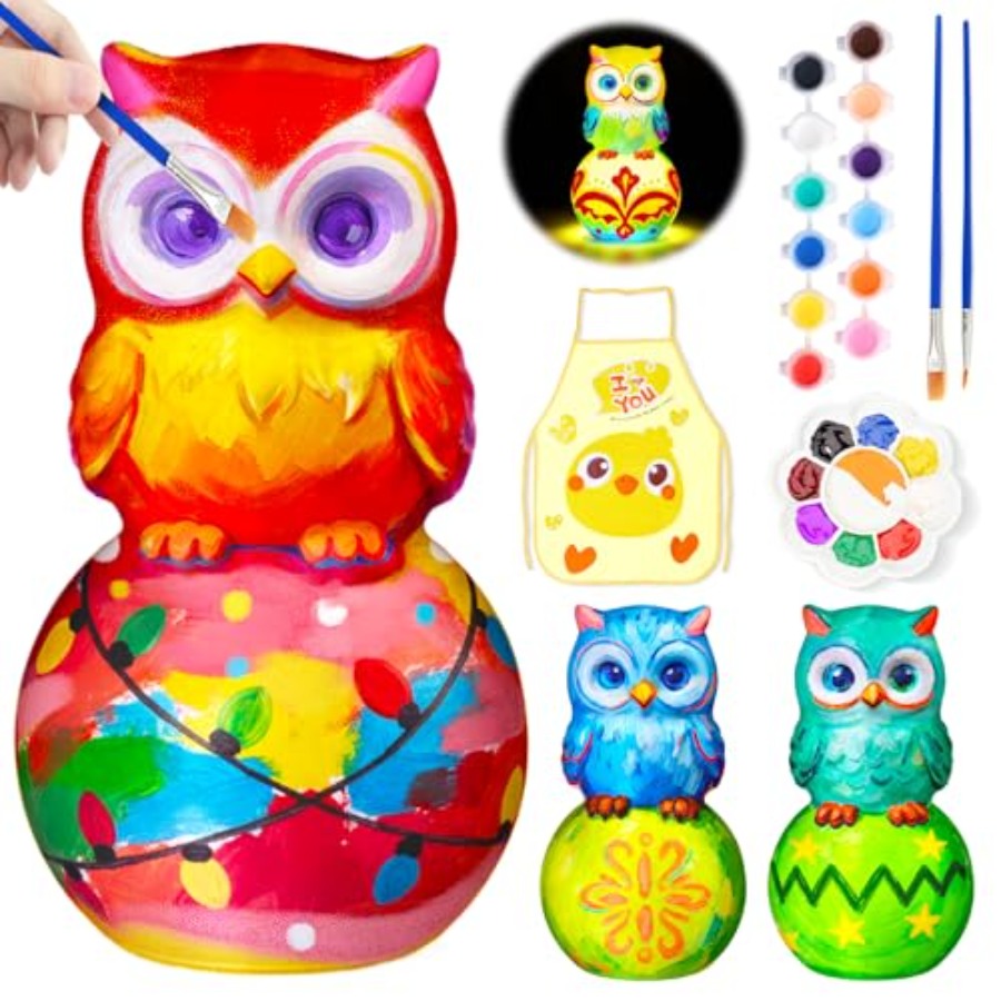 Art Craft Painting - Kendi Lambanızı Boya Seti, 8-12 Yaş