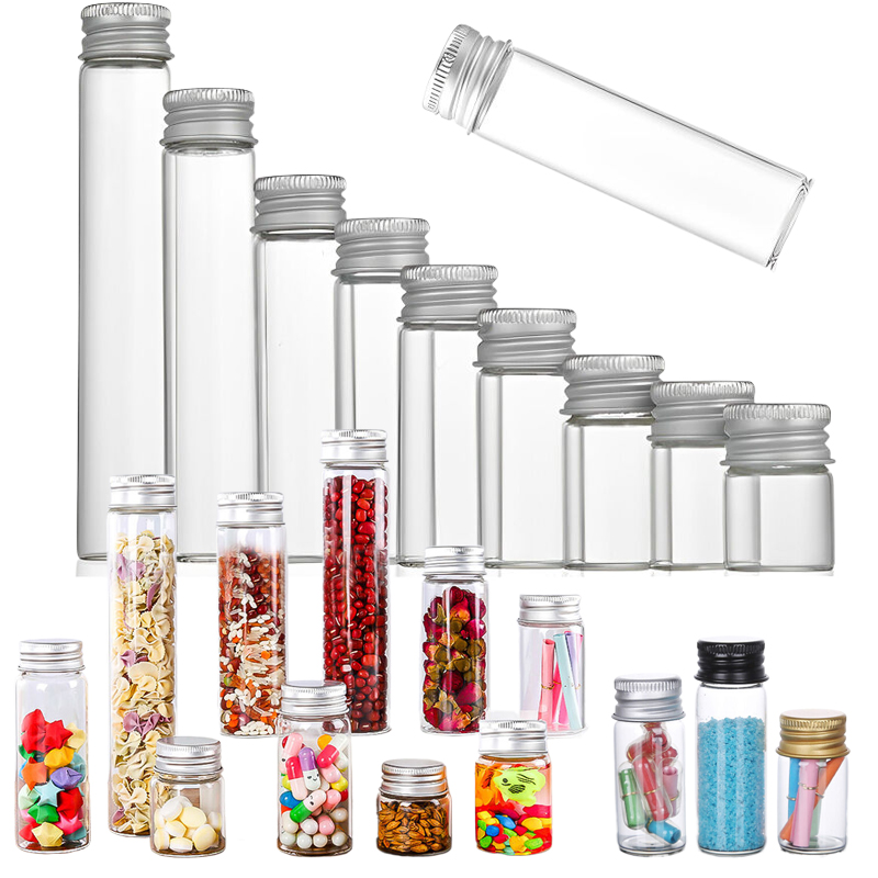 Art Craft Youtube - 5 adet 5ML-100ML Mini cam alüminyum