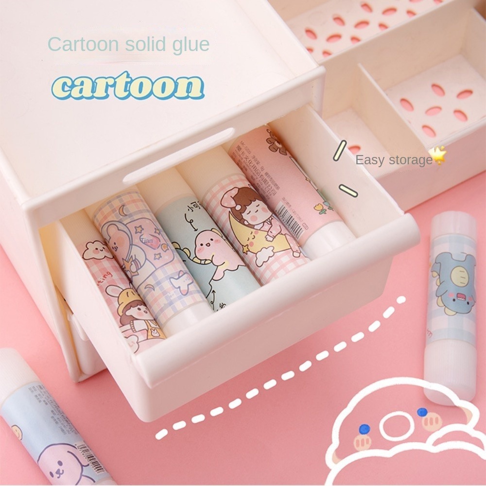 Art Craft For Toddlers - Pratik karikatür katı çubuk tutkal katı