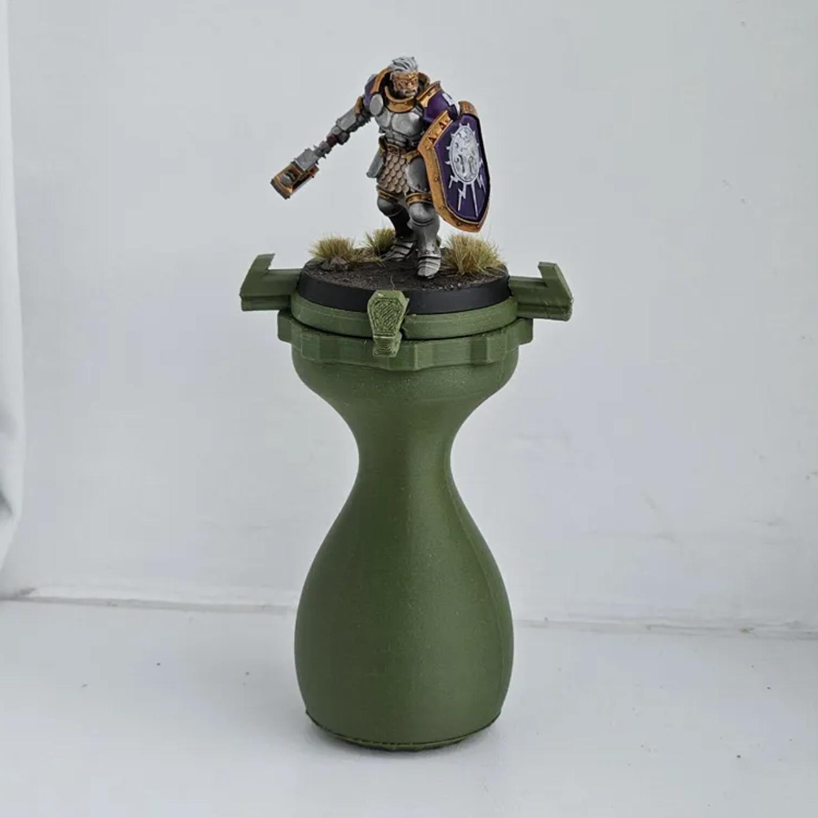 Art Craft Building - Mini Boyama Kolu Minyatür Tutucu Aracı