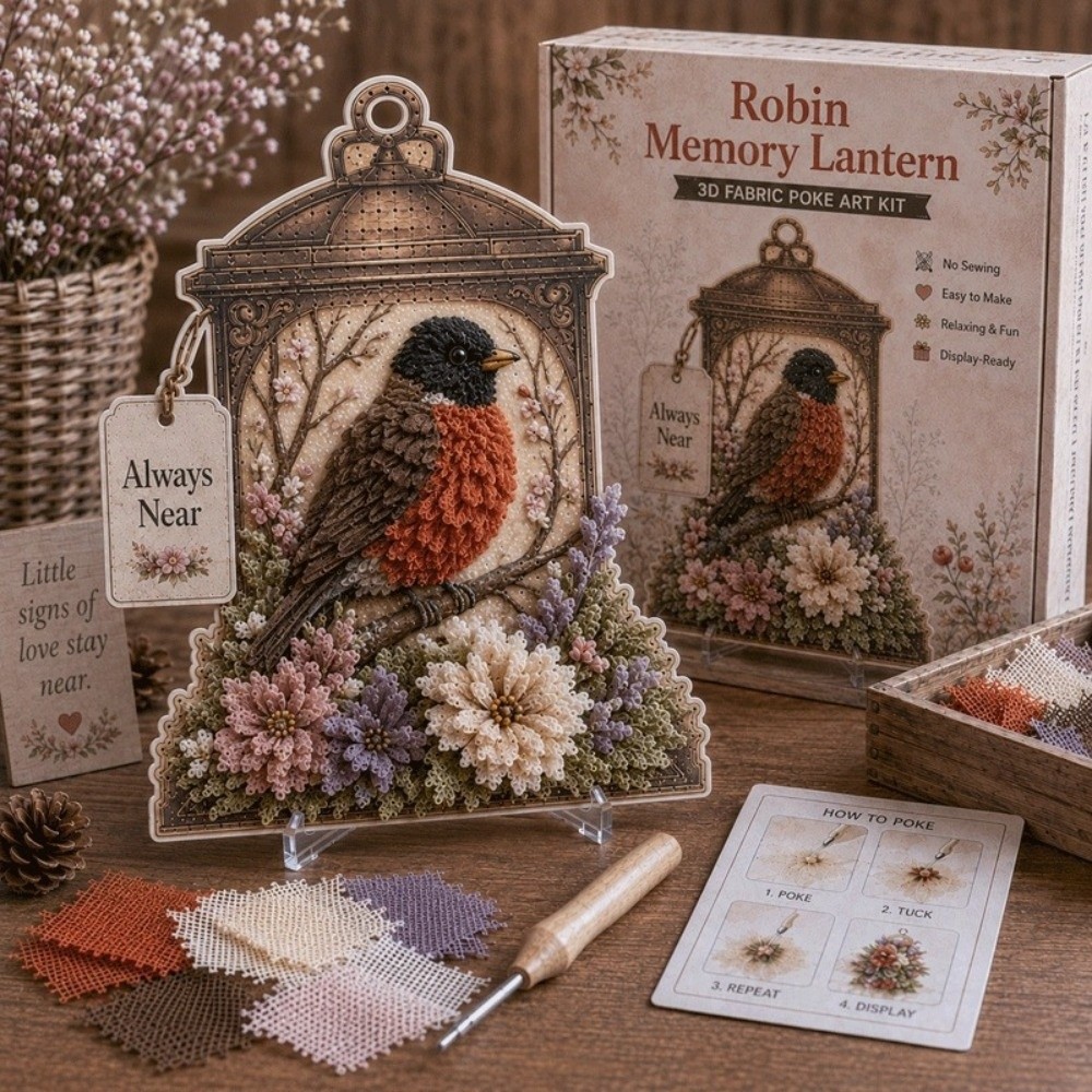 Art Craft Easy - Dikiş Gerektirmeyen Kumaş Poke Art Kolay