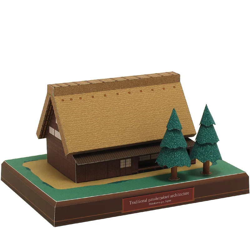 Art Craft Building - Japonya Yazlık Gasshozukuri Mini 3D Kağıt
