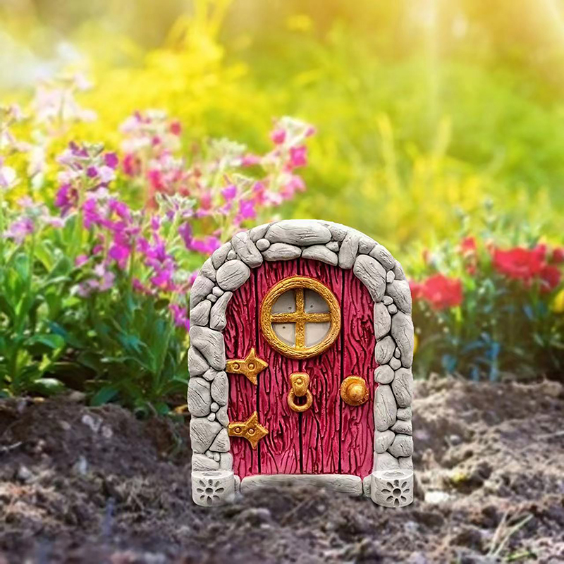 Minyatür peri kapı ev yaratıcı - Art Craft Door incelemesi ve fiyatı