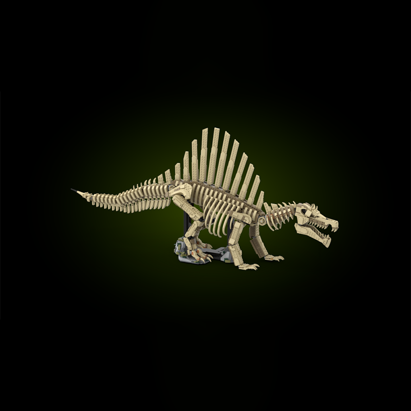 2246 parça MOC Dinozorlar Spin - Art Craft Building incelemesi ve fiyatı