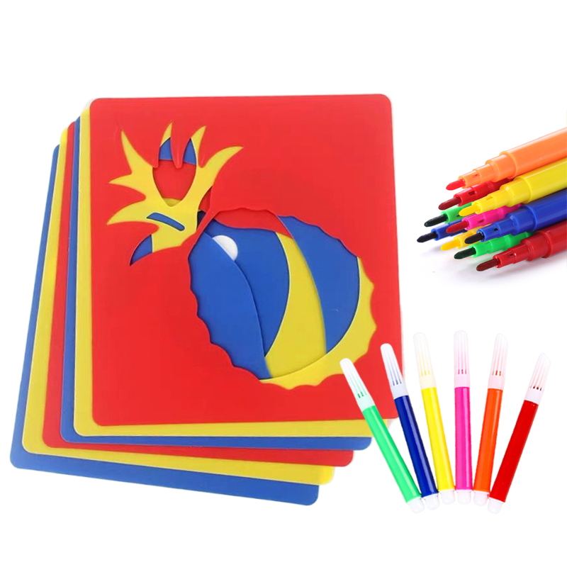 10/20 adet Boyama Şablonu Çizi - Art Craft Painting incelemesi ve fiyatı