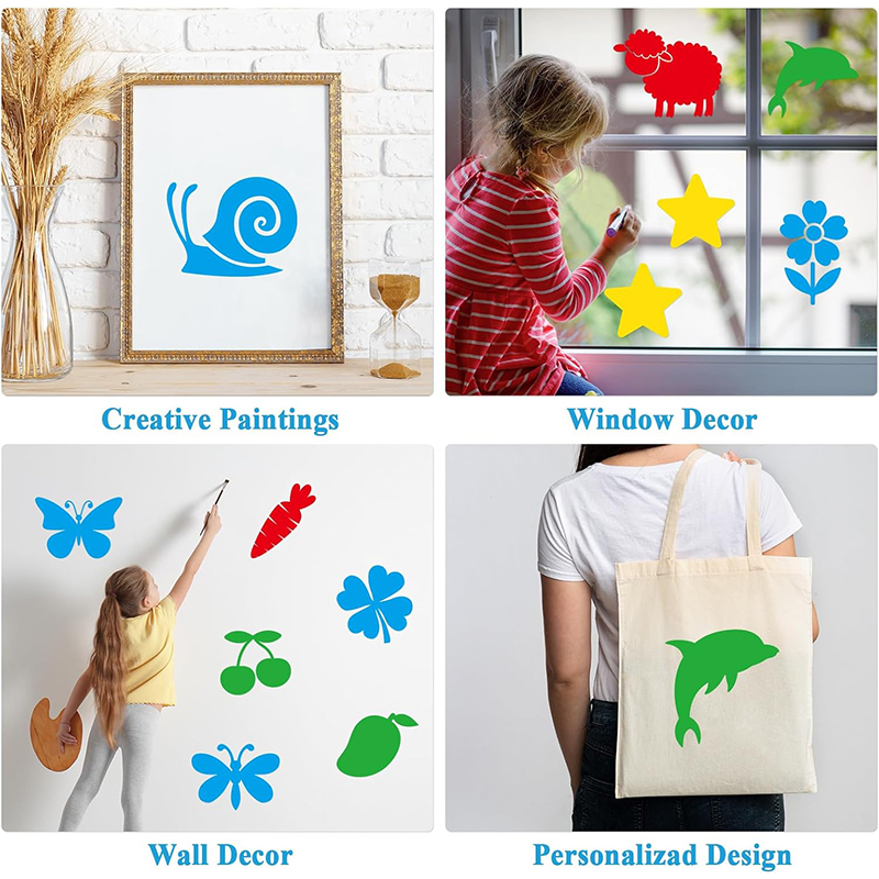 10/20 adet Boyama Şablonu Çizi - Art Craft Painting incelemesi ve fiyatı