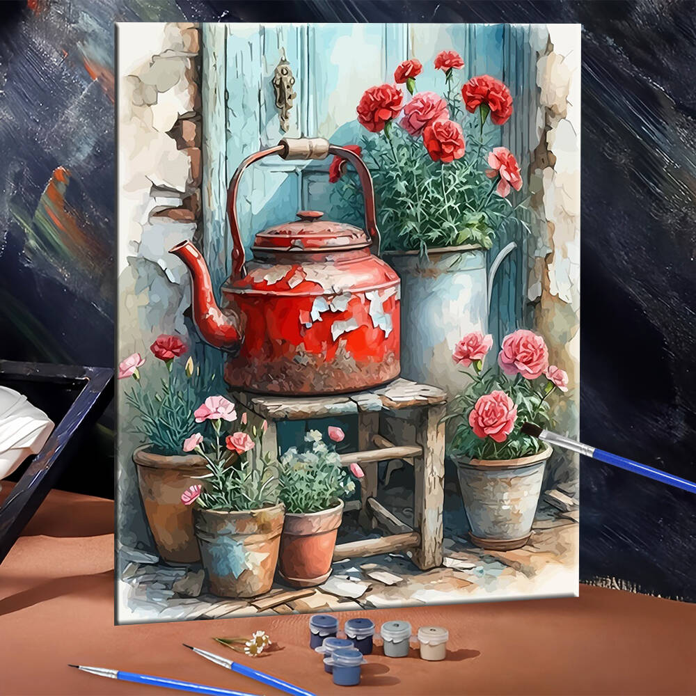 Yağlıboya resim By Numbers Dağ - Art Craft Door incelemesi ve fiyatı