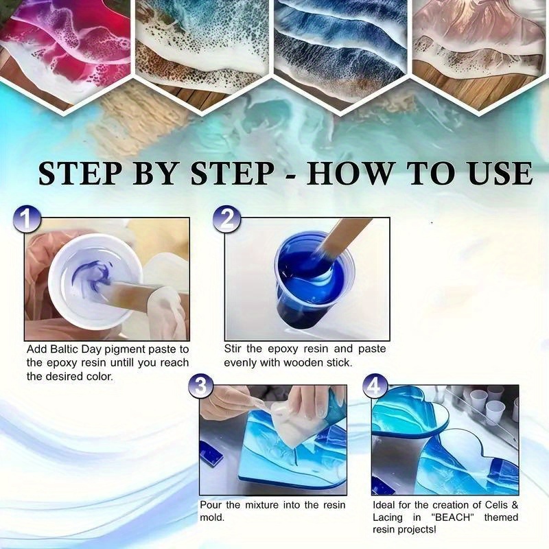 24 Renk/8 Renk 5 Gram 0. Farkl - Resin Pigment Powder incelemesi ve fiyatı