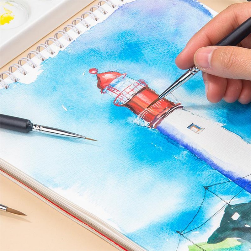 Ince detay boya fırçası kanca  - Gouache Paint Set incelemesi ve fiyatı