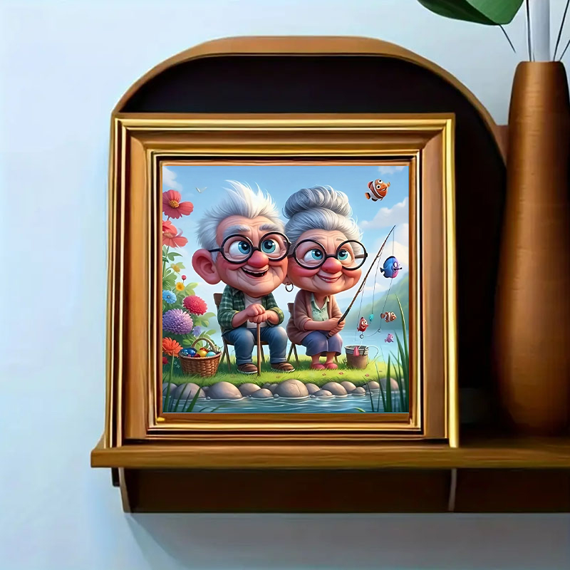 Büyükanne ve Büyükbaba Balık T - Art Craft Kits For Adults incelemesi ve fiyatı
