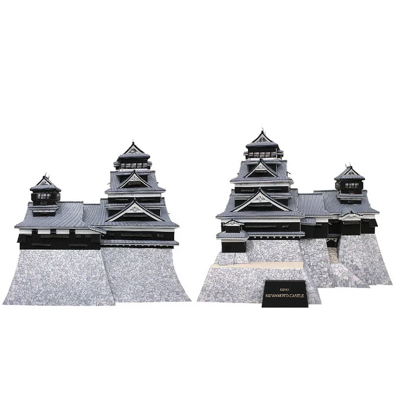 Japonya Kumamoto Kale Mini 3D  - Art Craft Building incelemesi ve fiyatı
