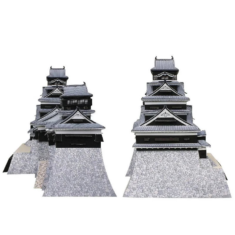 Japonya Kumamoto Kale Mini 3D  - Art Craft Building incelemesi ve fiyatı