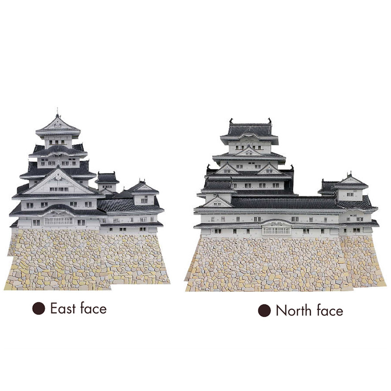 Japonya Himeji kale 3D kağıt m - Art Craft Building incelemesi ve fiyatı