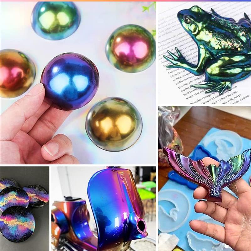 3g ayna chamemunlar reçine Pig - Resin Pigment Powder incelemesi ve fiyatı