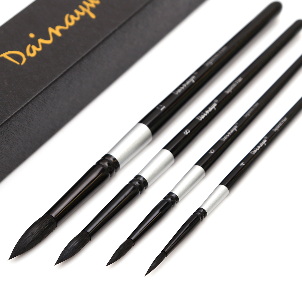 Dainayw 4 Fırçalar Sincap Saç  - Gouache Paint Set incelemesi ve fiyatı