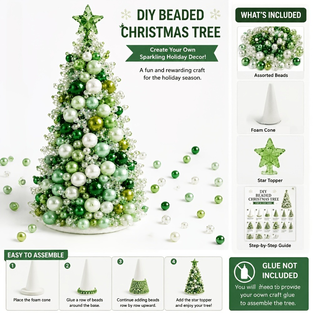 Kendin Yap Boncuklu Noel Ağacı - Art Craft Easy incelemesi ve fiyatı