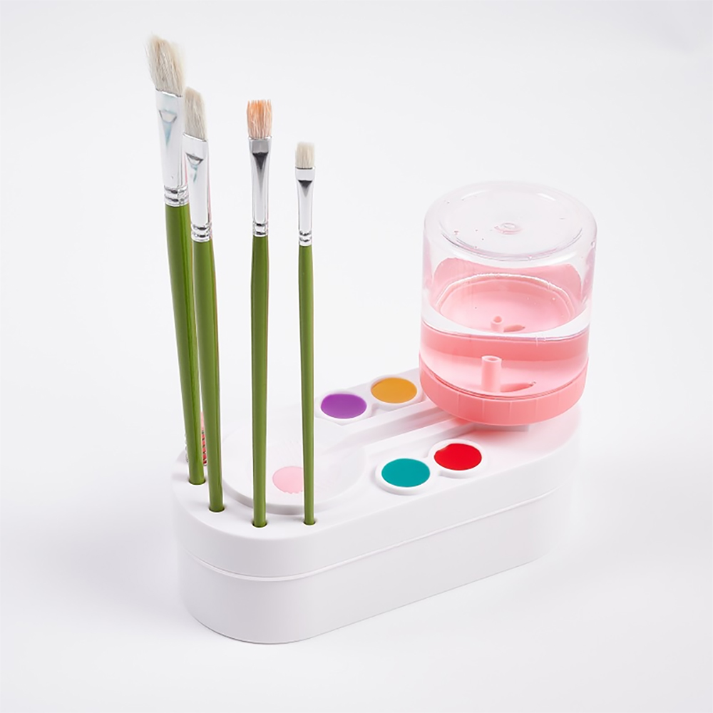 Drenaj düğmesi ile boya fırças - Gouache Paint Set incelemesi ve fiyatı