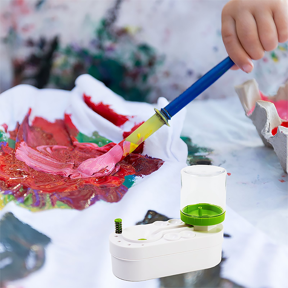 Drenaj düğmesi ile boya fırças - Gouache Paint Set incelemesi ve fiyatı