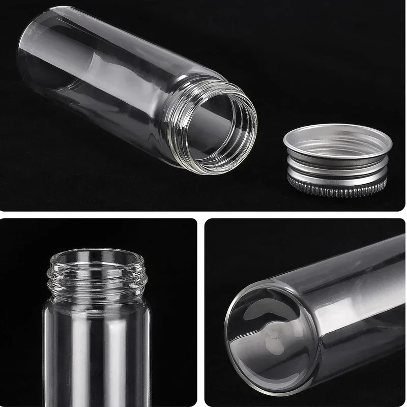 50 adet 5ML-100ML Mini cam tes - Art Craft Youtube incelemesi ve fiyatı