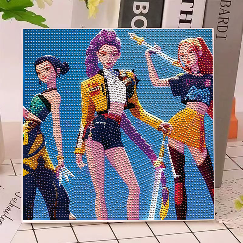 Anime Hunters Gilrs Lumi Mila  - Art Craft Painting incelemesi ve fiyatı