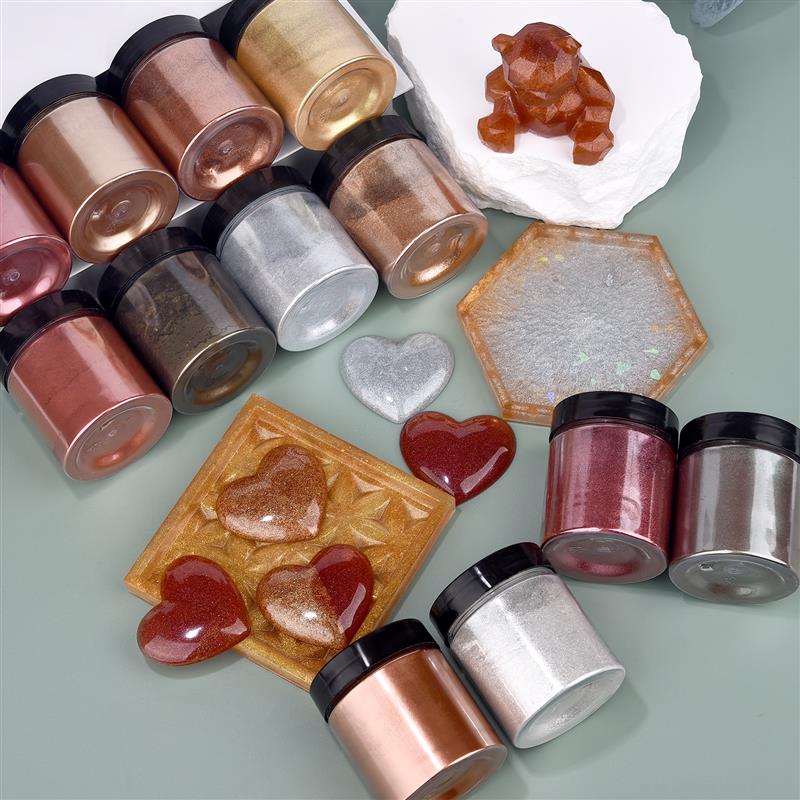 50g pırıltılı metalik altın gü - Resin Pigment Powder incelemesi ve fiyatı