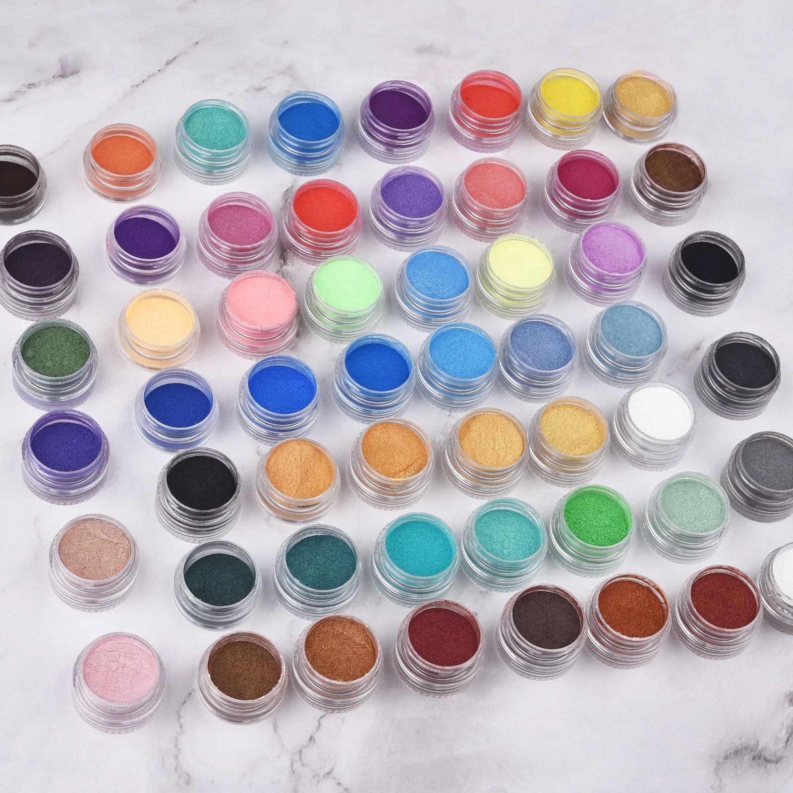 6 renk/Set Sedefli Toz Reçine  - Resin Pigment Powder incelemesi ve fiyatı