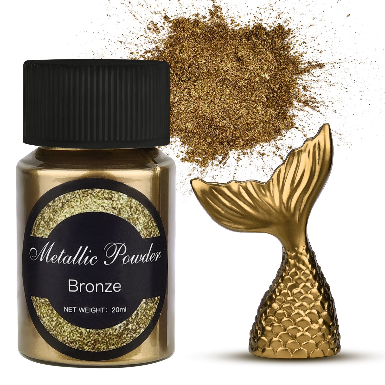 20ml/şişe metalik sim tozu alt - Resin Pigment Powder incelemesi ve fiyatı