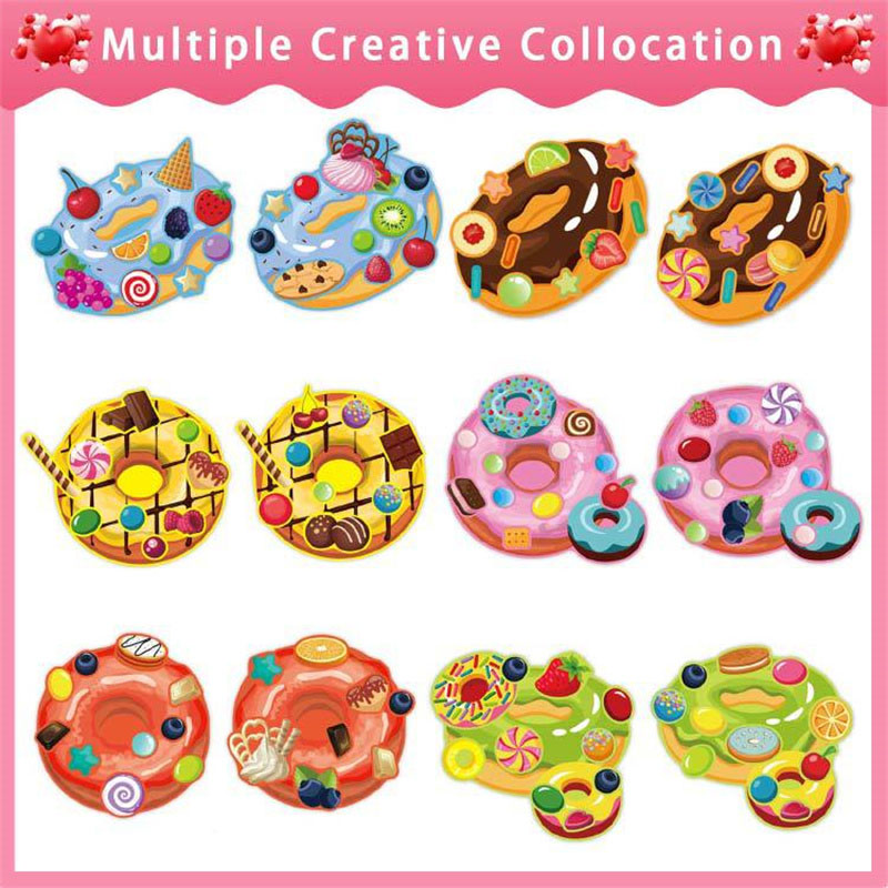Çocuklar İçin Donut Yüz Çıkart - Art Craft For Toddlers incelemesi ve fiyatı