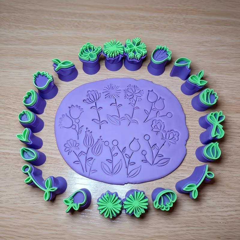 6 Parça Kil Damga Kalıplama Ki - Art Craft With Leaves incelemesi ve fiyatı