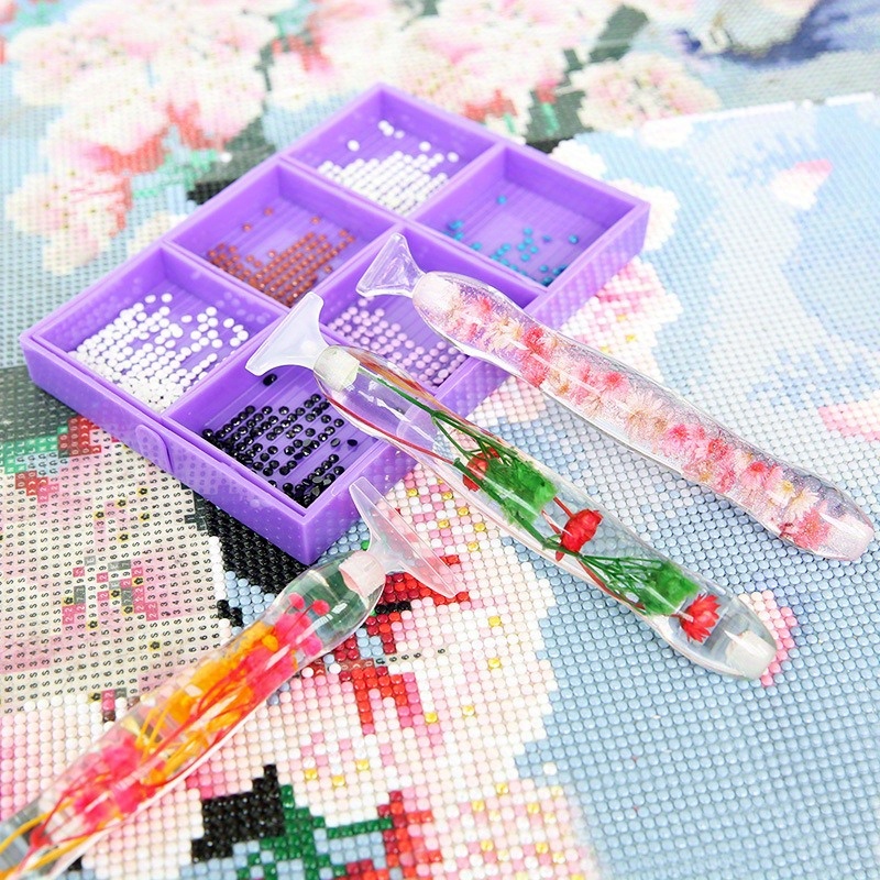 1 takım Çiçek Tasarımlı Reçine - Art Craft Painting incelemesi ve fiyatı